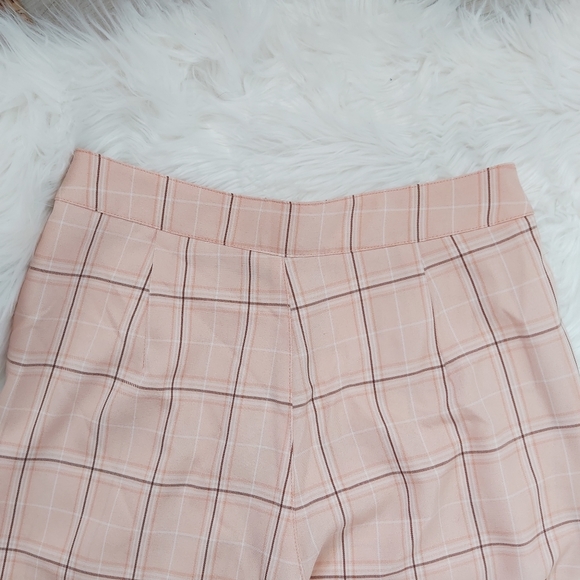 Mint Vanilla Plaid Cigarette Straight Dress Pant - Picture 7 of 13